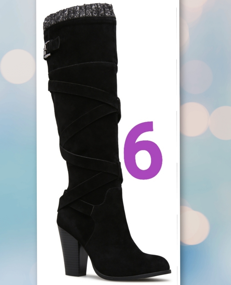 New JustFab black boots
